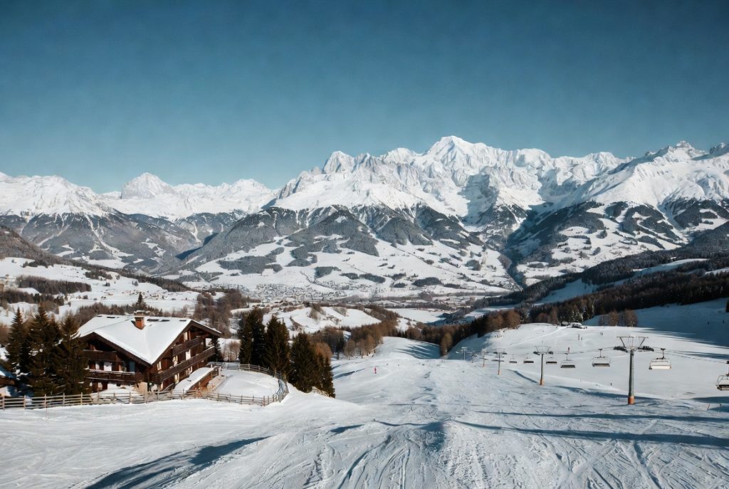 Luxury villa for rent in Megeve