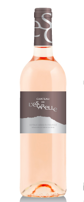 Le vin rosé de l’Escarelle, composé de grenache, de cinsault et de syrah