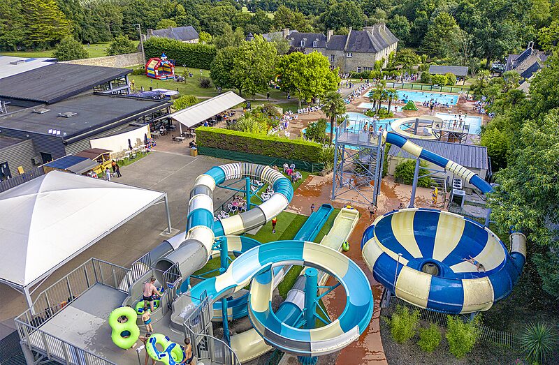 Camping Bretagne piscine couverte