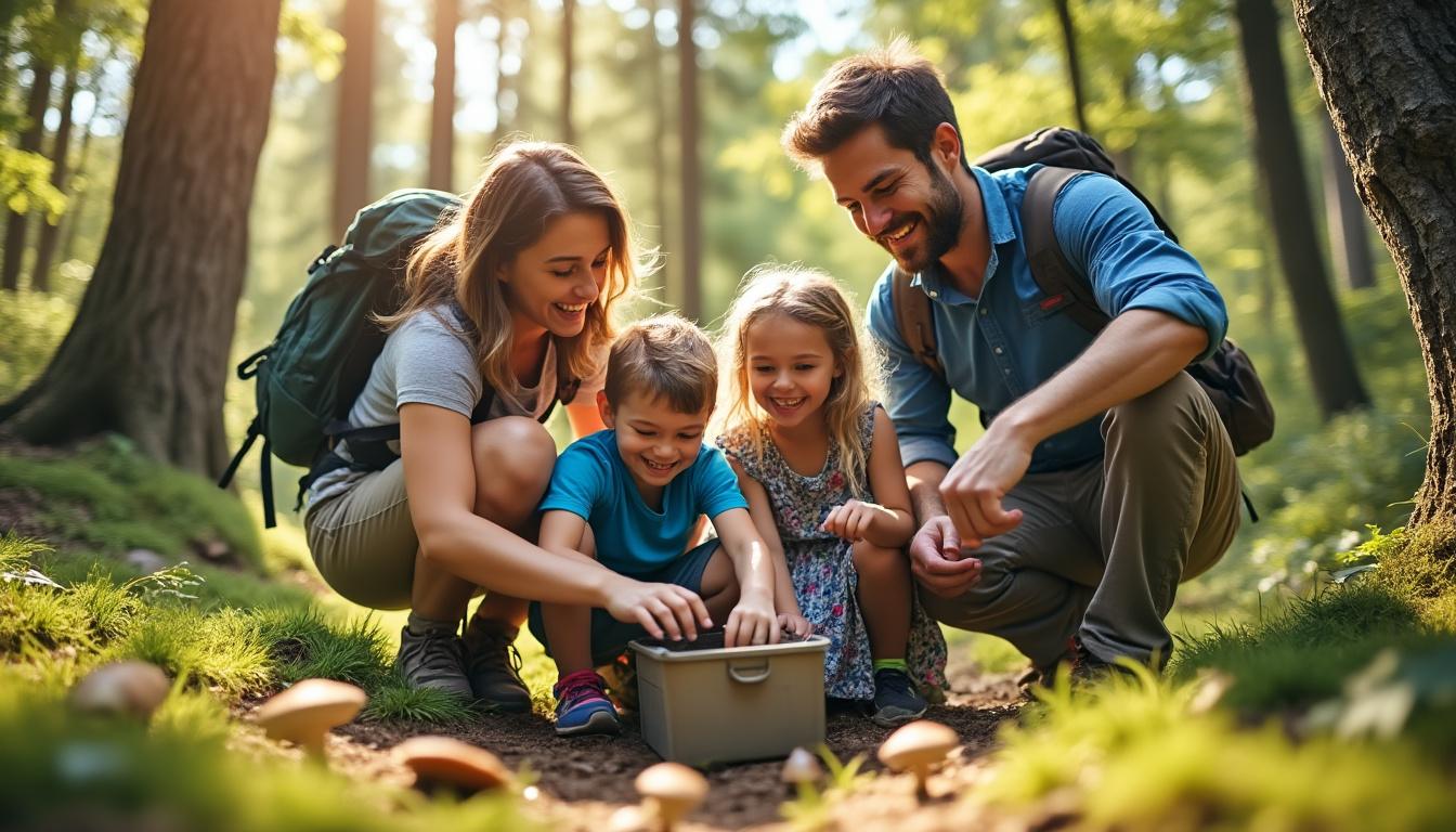 découvrez le geocaching, une activité ludique qui allie exploration et aventure. partez à la recherche de caches dissimulées tout en vous amusant dans la nature. que vous soyez débutant ou expert, chaque chasse au trésor est une nouvelle expérience à partager en famille ou entre amis.